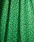 Green Pattern Dress