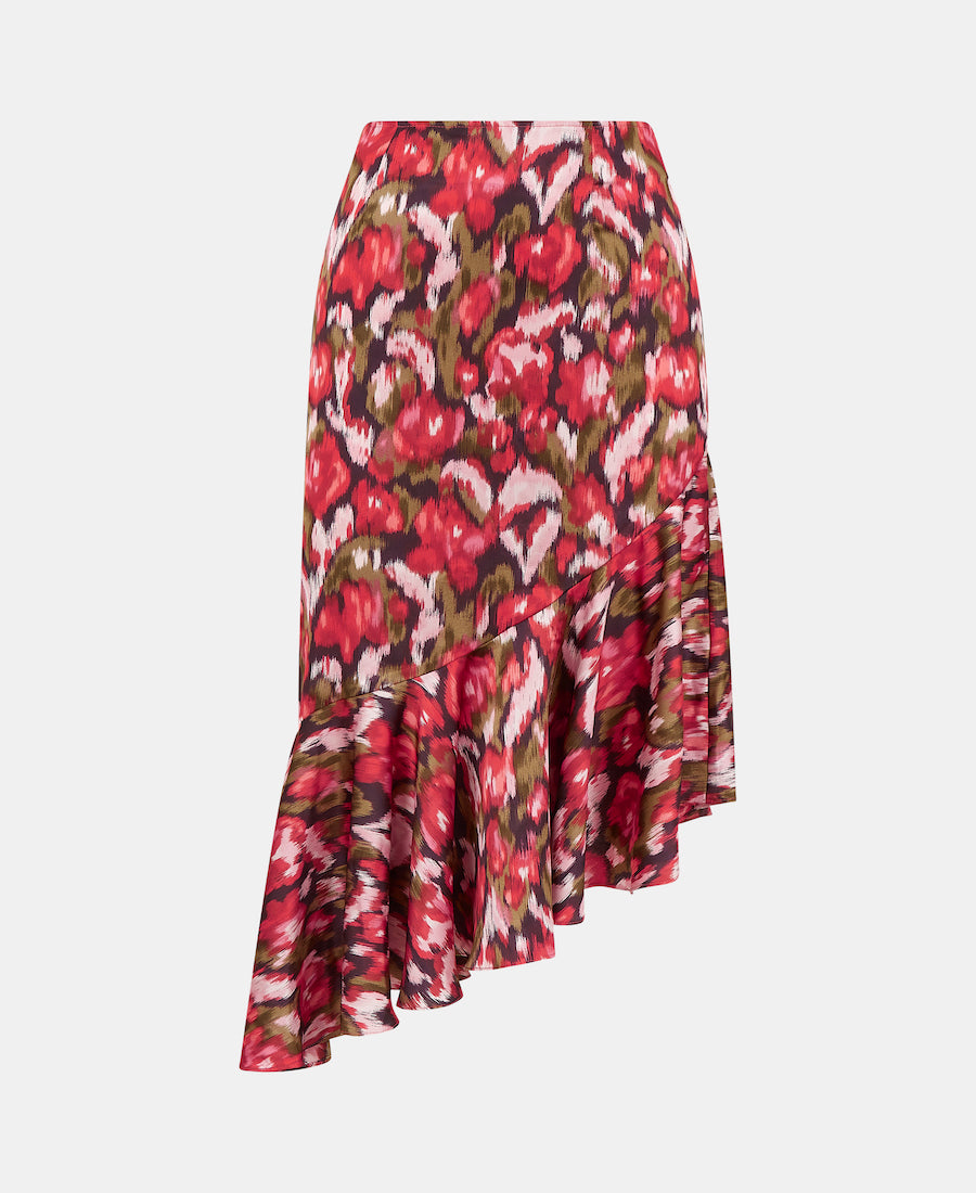 MIDI SKIRT MULTICOLOURED